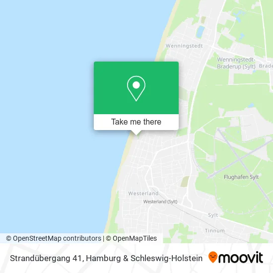 Карта Strandübergang 41