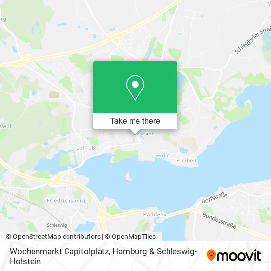 Карта Wochenmarkt Capitolplatz