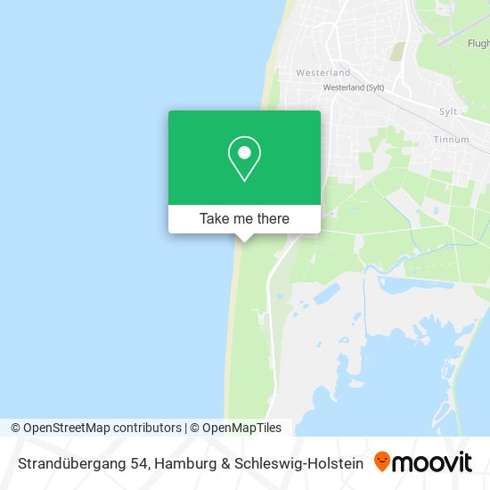 Strandübergang 54 map