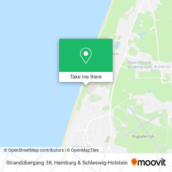 Strandübergang 38 map