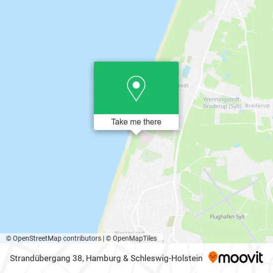 Карта Strandübergang 38