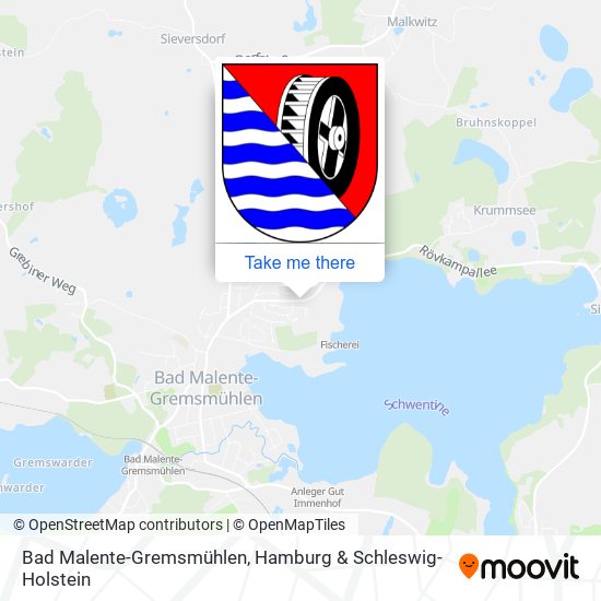 Bad Malente-Gremsmühlen map