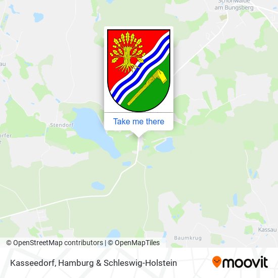 Kasseedorf map