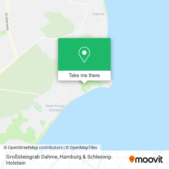 Карта Großsteingrab Dahme