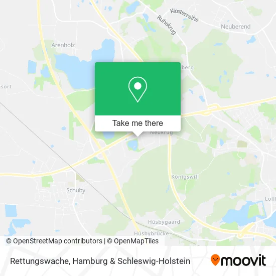 Rettungswache map