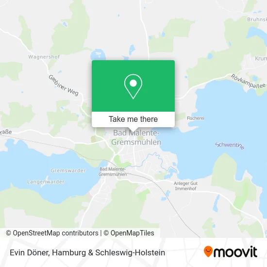 Карта Evin Döner