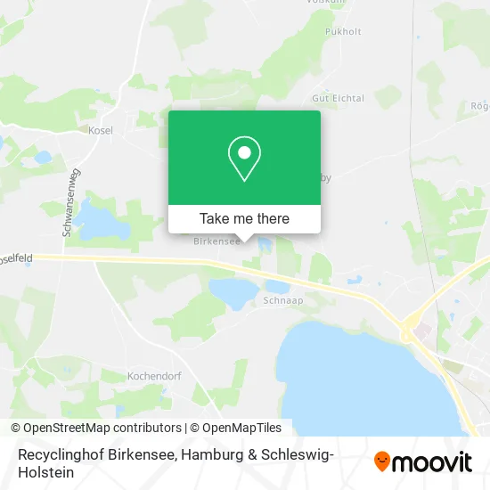 Карта Recyclinghof Birkensee