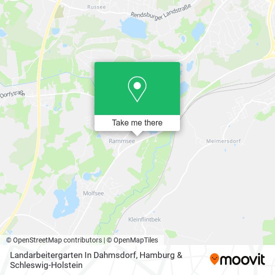 Landarbeitergarten In Dahmsdorf map