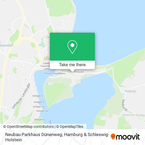 Neubau Parkhaus Dünenweg map