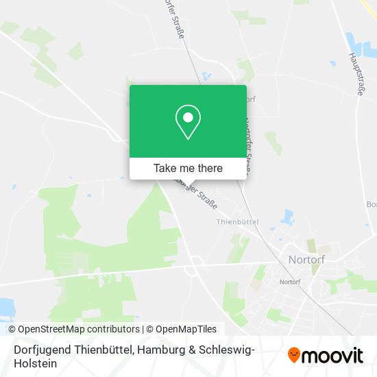 Dorfjugend Thienbüttel map