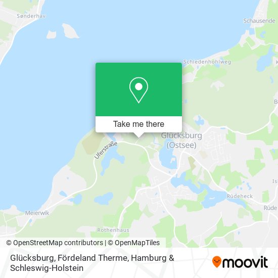 Glücksburg, Fördeland Therme map