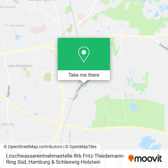 Löschwasserentnahmestelle Rrb Fritz-Thiedemann-Ring Süd map