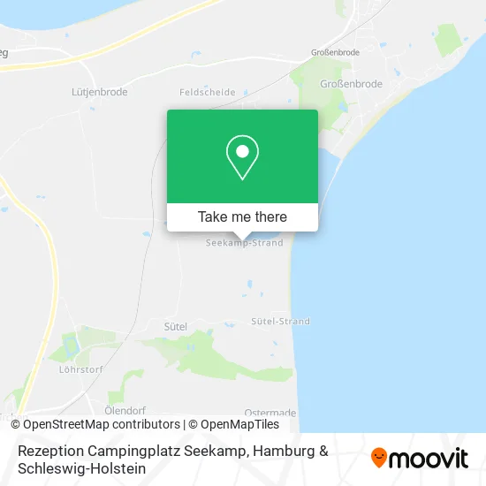 Карта Rezeption Campingplatz Seekamp