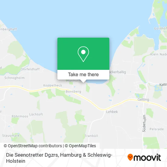 Карта Die Seenotretter Dgzrs