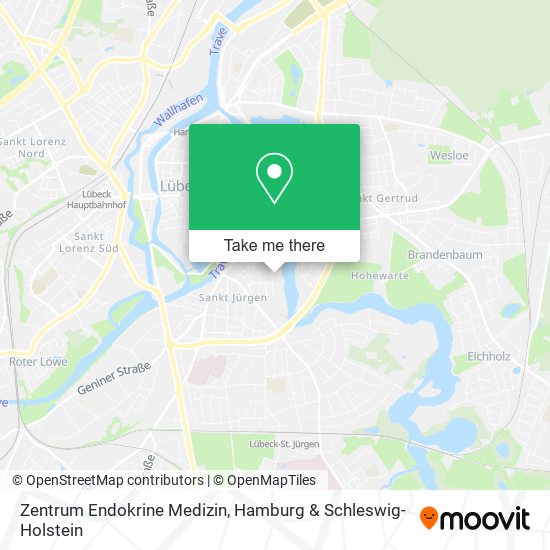 Zentrum Endokrine Medizin map