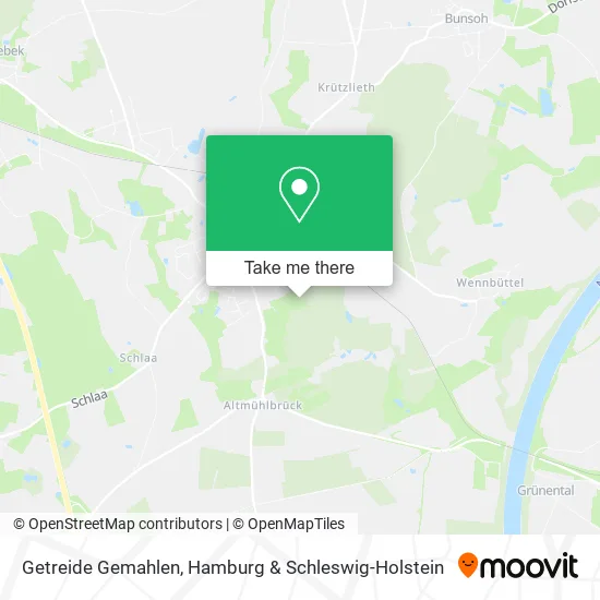 Карта Getreide Gemahlen