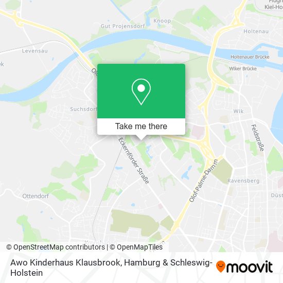 Awo Kinderhaus Klausbrook map