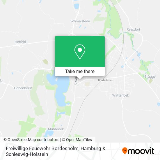 Freiwillige Feuewehr Bordesholm map