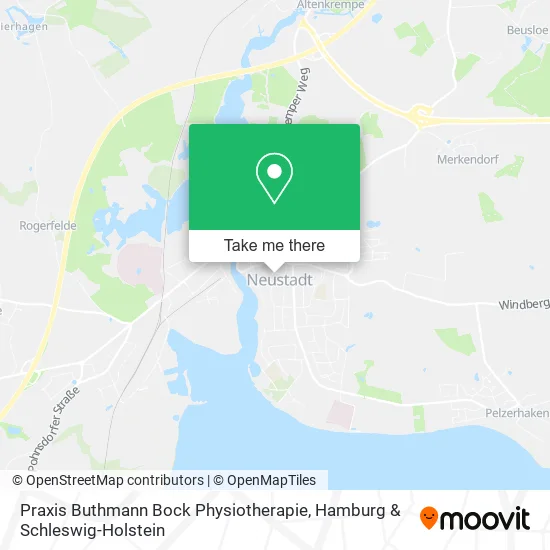 Карта Praxis Buthmann Bock Physiotherapie