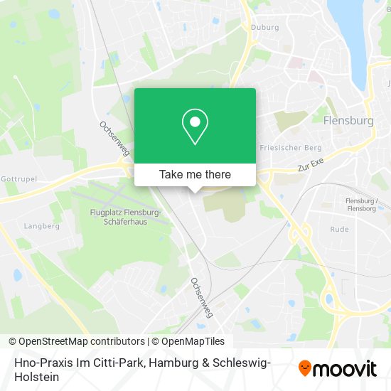 Hno-Praxis Im Citti-Park map