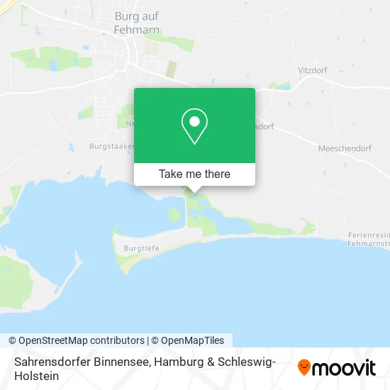 Карта Sahrensdorfer Binnensee