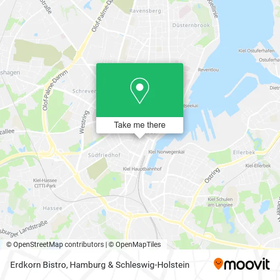 Карта Erdkorn Bistro