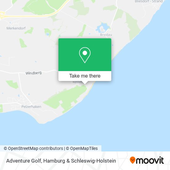 Adventure Golf map