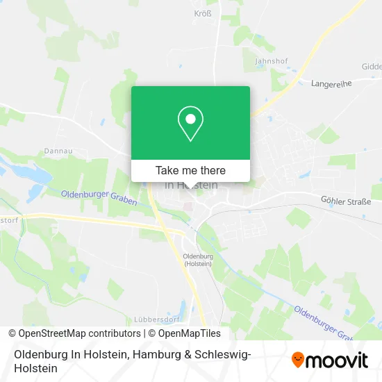 Карта Oldenburg In Holstein