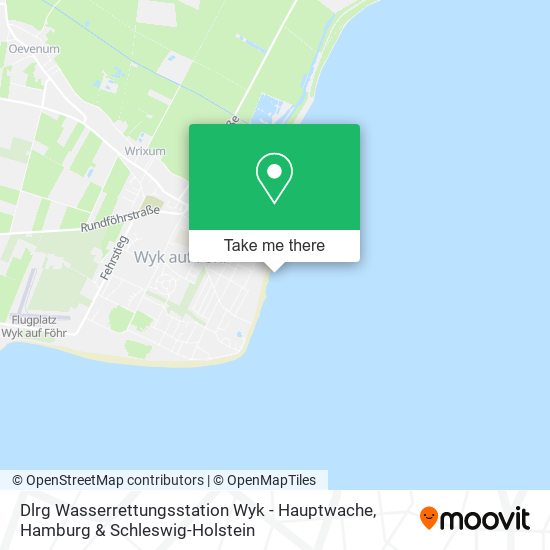 Dlrg Wasserrettungsstation Wyk - Hauptwache map