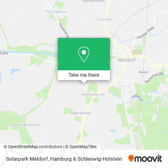 Карта Solarpark Meldorf