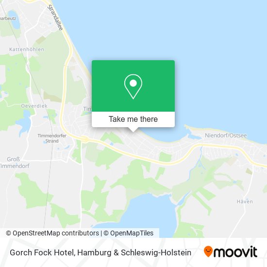 Gorch Fock Hotel map