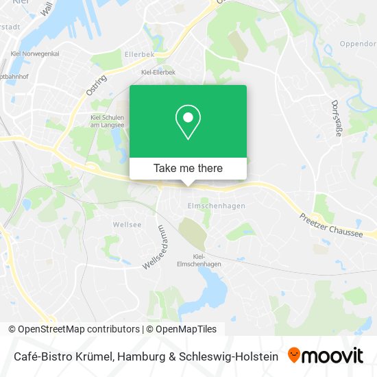 Café-Bistro Krümel map