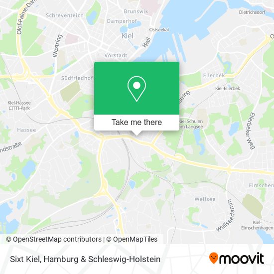 Sixt Kiel map