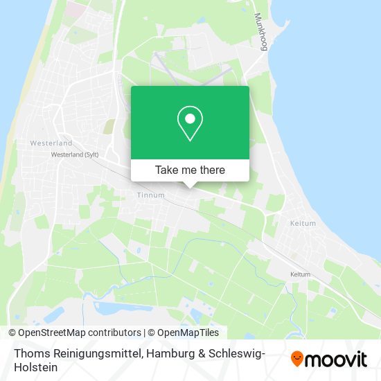Thoms Reinigungsmittel map