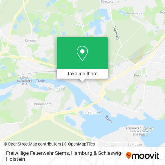 Карта Freiwillige Feuerwehr Siems