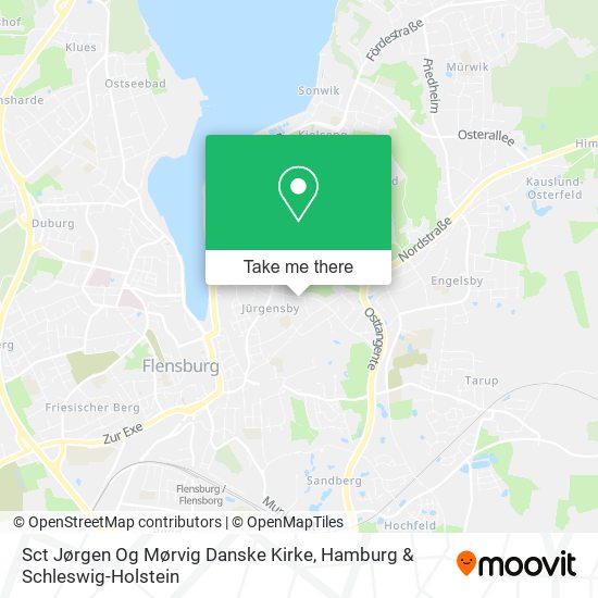 Sct Jørgen Og Mørvig Danske Kirke map