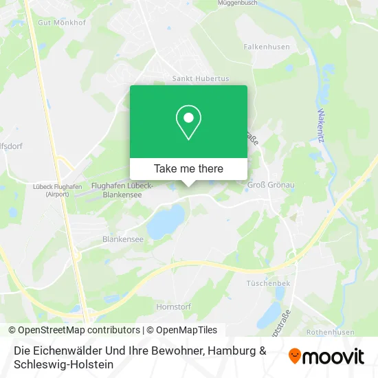Карта Die Eichenwälder Und Ihre Bewohner