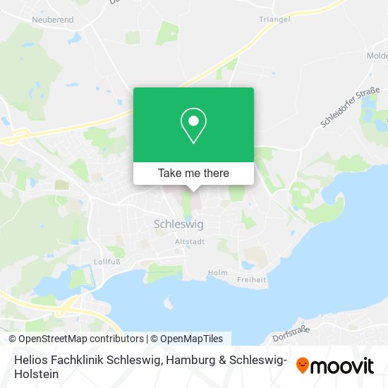 Карта Helios Fachklinik Schleswig