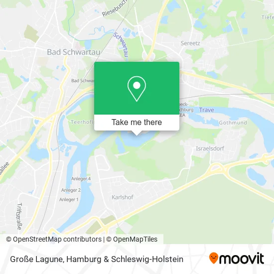 Карта Große Lagune