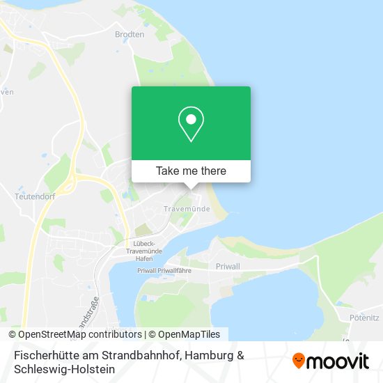 Fischerhütte am Strandbahnhof map