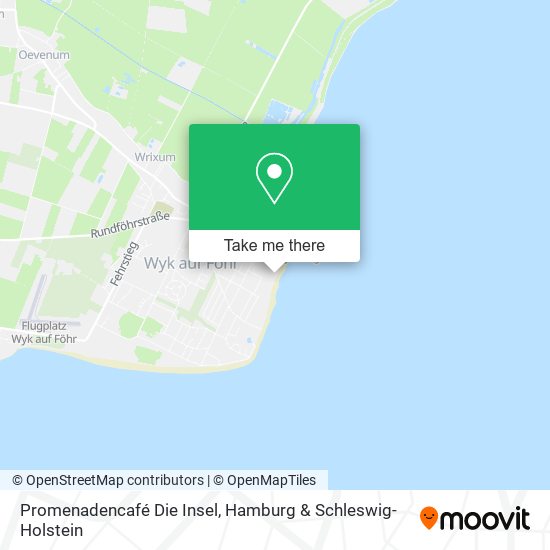 Promenadencafé Die Insel map