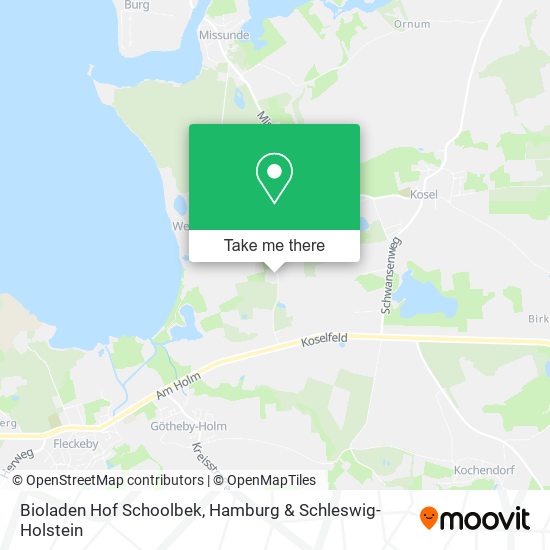 Bioladen Hof Schoolbek map