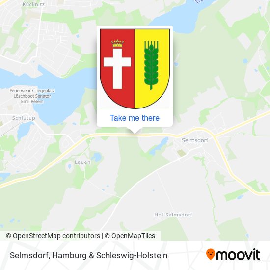 Selmsdorf map