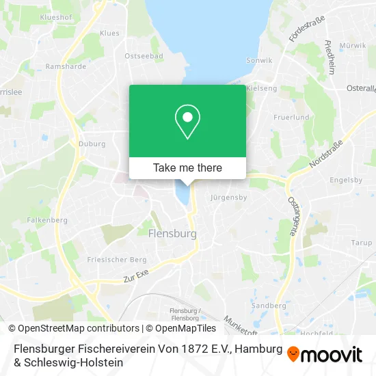 Карта Flensburger Fischereiverein Von 1872 E.V.