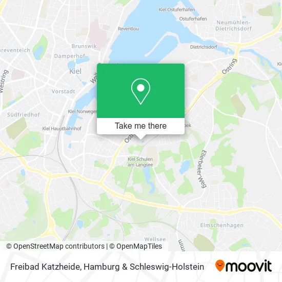 Карта Freibad Katzheide