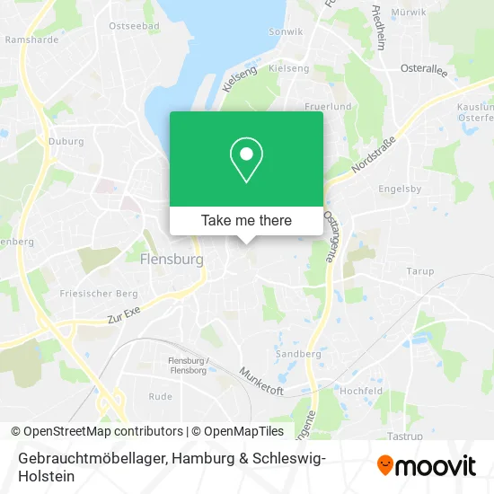 Карта Gebrauchtmöbellager