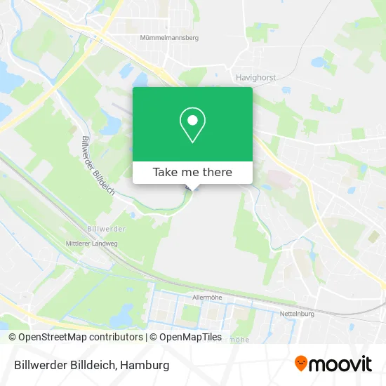 Карта Billwerder Billdeich
