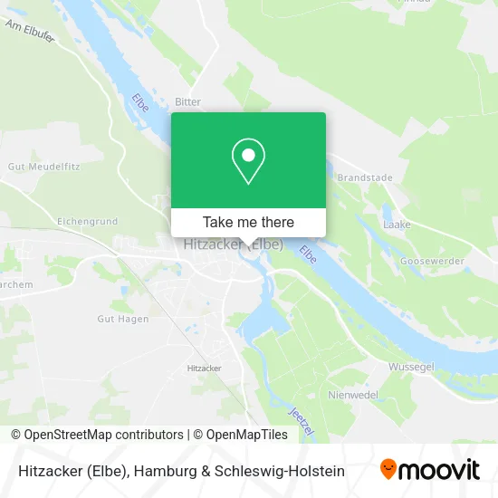 Карта Hitzacker (Elbe)