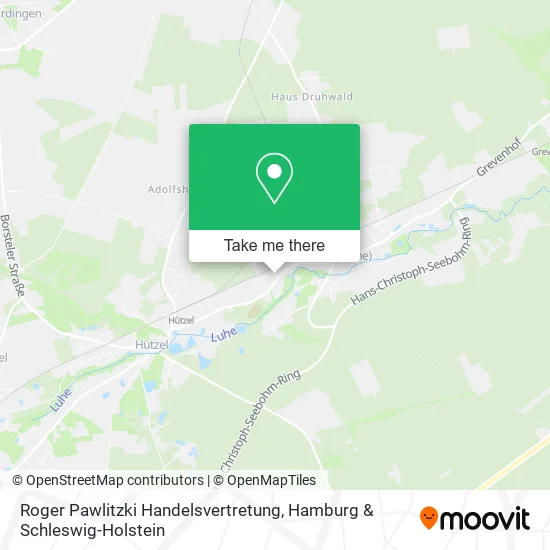 Карта Roger Pawlitzki Handelsvertretung