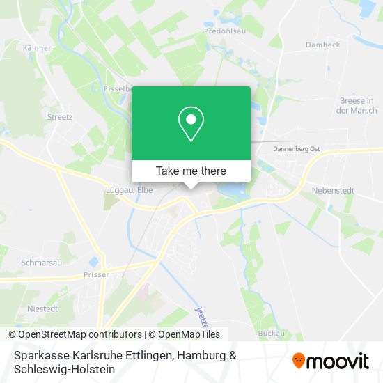 Sparkasse Karlsruhe Ettlingen map